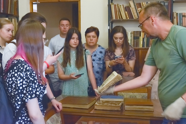 
Встреча с учащимися Витебского района