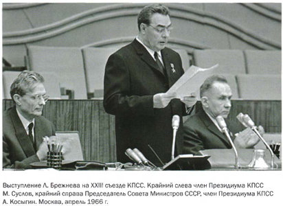 Выступление Л. Брежнева на XXIII съезде КПСС