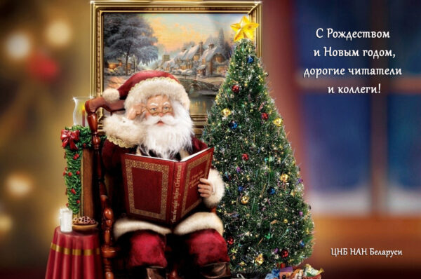 С наступающими рождественскими праздниками и Новым годом!