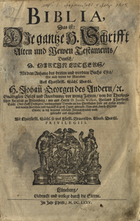 Книги Мартина Лютера в фондах ЦНБ НАН Беларуси