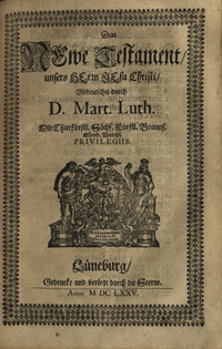 Книги Мартина Лютера в фондах ЦНБ НАН Беларуси