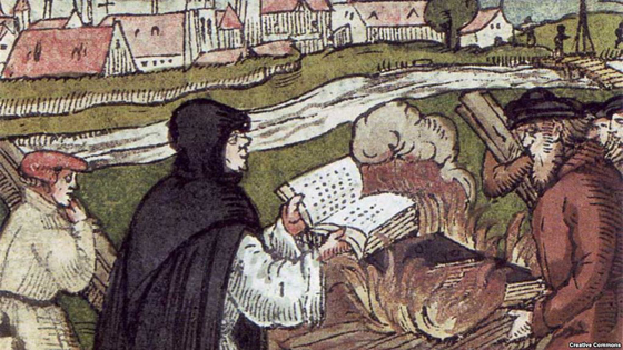 Книги Мартина Лютера в фондах ЦНБ НАН Беларуси