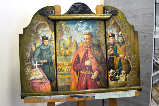 Мастацкая выстава «На адным полі ваяры…»