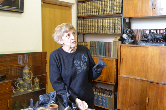 Цёплая сустрэча з дачкой Пятра Глебкі – Ларысай Пятроўнай