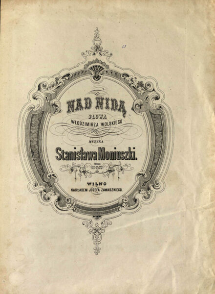 Станіслаў Манюшка. Прыжыццёвыя выданні