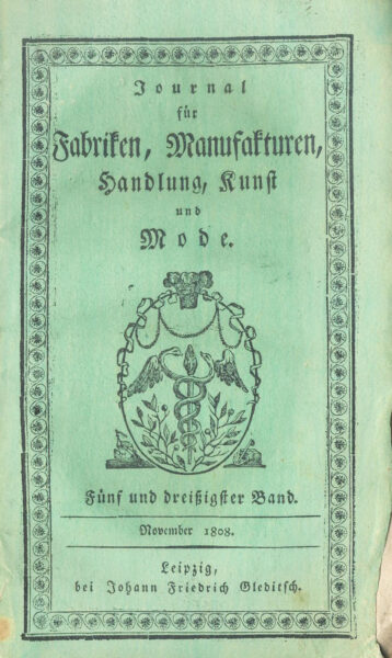 О журналах роскоши и моды XVIII–XIX вв.