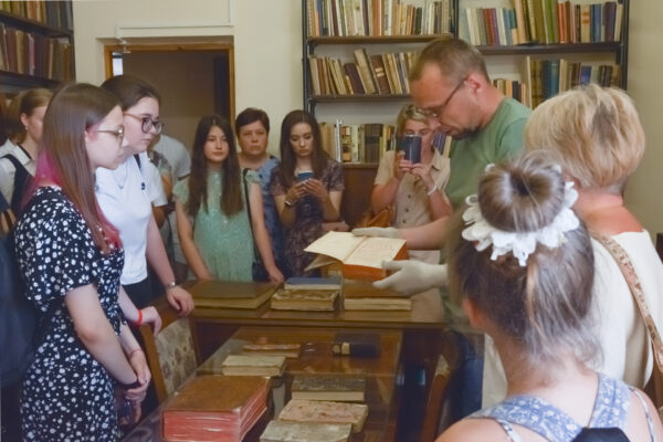 Встреча с учащимися Витебского района