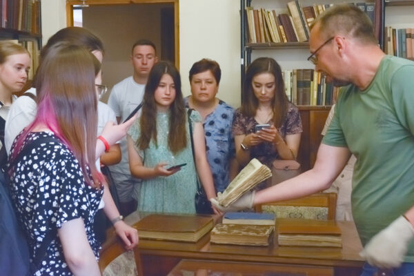 Встреча с учащимися Витебского района