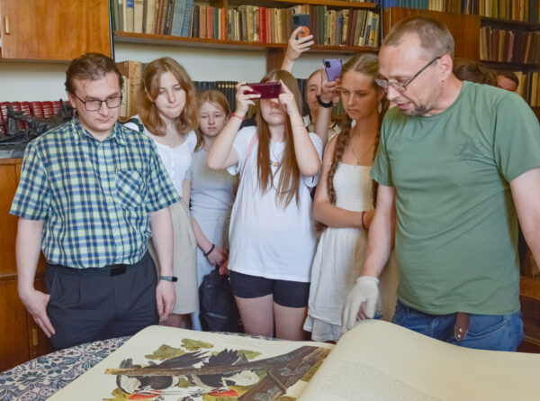 Встреча с учащимися Витебского района