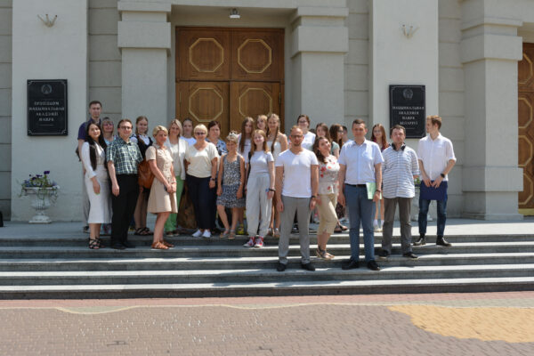 Встреча с учащимися Витебского района