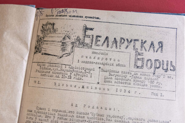 Зоська Верас. Пчолы бароняць вуллі свае