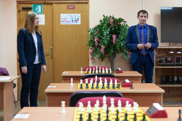 Ежегодный шахматный турнир НАН Беларуси впервые прошел в ЦНБ
