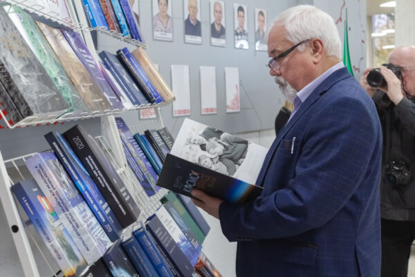Выставка в рамках открытия VIІІ Белорусского космического конгресса