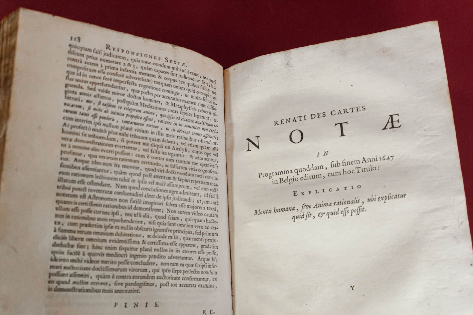 Рэнэ Дэкарт, “Meditationes de prima philosophia, in quibus dei existentia, et animae humanae a corpore distinctio, demonstratntur”
