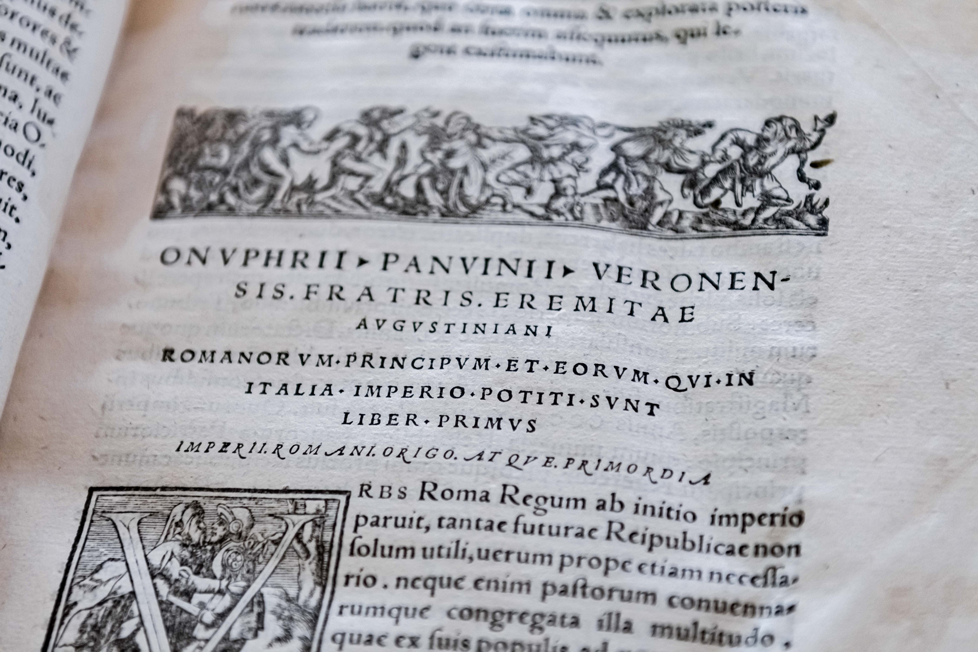 «Romanorum principum et eorum quorum maxima in Italia imperia everunt»