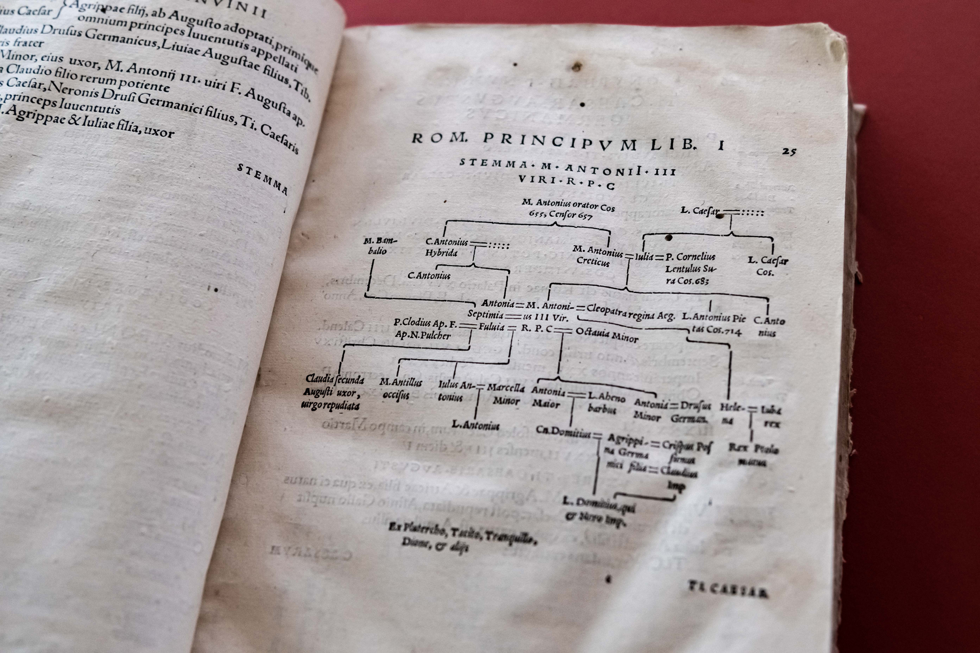 «Romanorum principum et eorum quorum maxima in Italia imperia everunt»