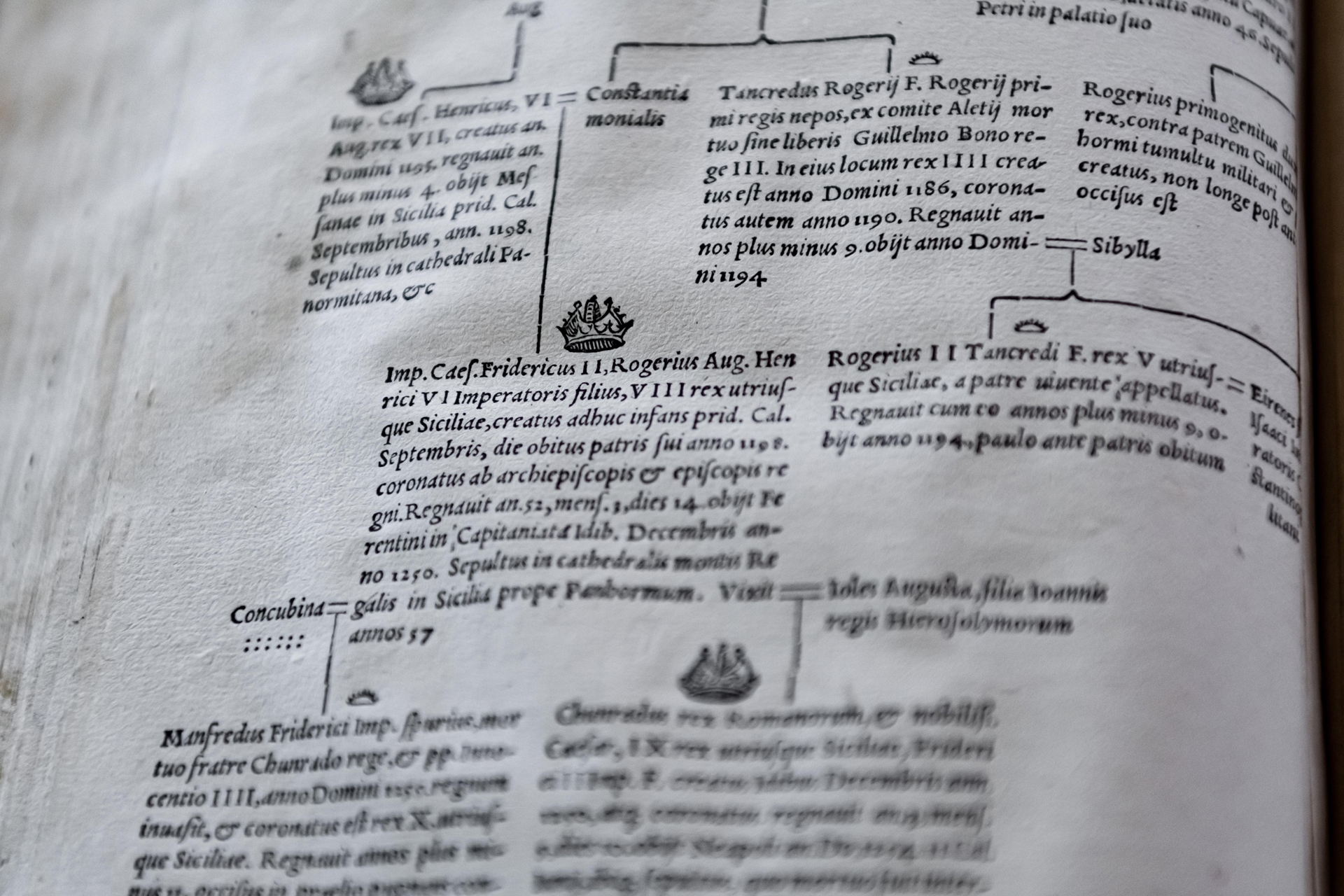 «Romanorum principum et eorum quorum maxima in Italia imperia everunt»