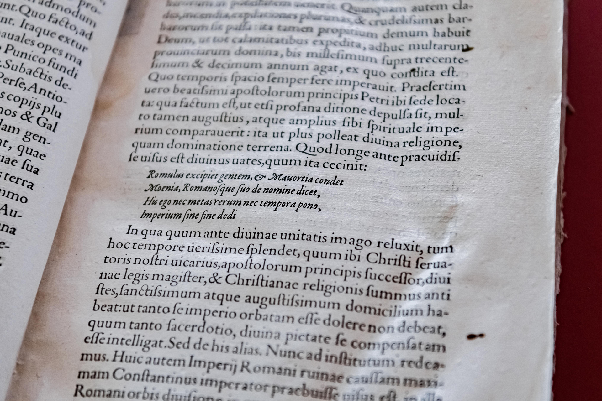 «Romanorum principum et eorum quorum maxima in Italia imperia everunt»