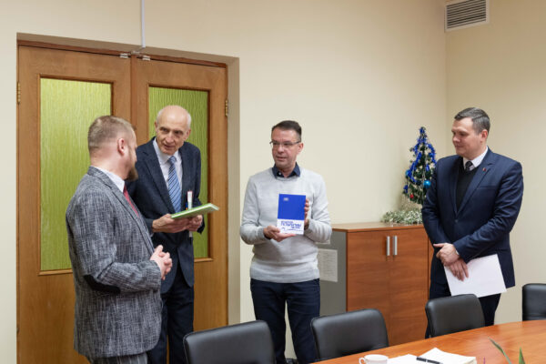 Рабочая встреча с редактором журнала «Беларускі гістарычны часопіс»