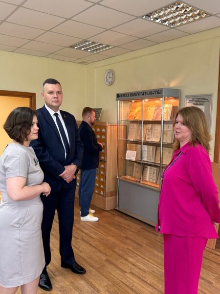 Профессиональный визит в Республиканскую научно-техническую библиотеку