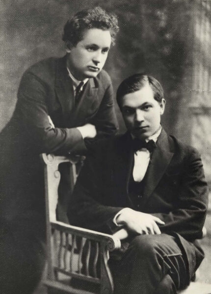 К. Чорный и Ю. Гаврук. 1927 г.