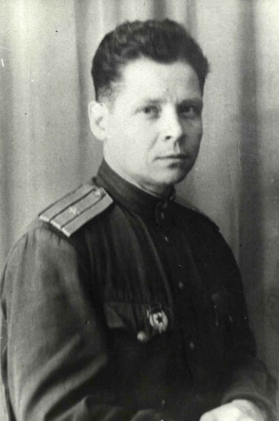 Я. Миско – майор разведывательных войск. 1945 г.