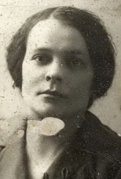 Елена Кондратьевна Соколовская (Лагун) – мать Е.Э. Пфляумбаум. 1930-е гг.