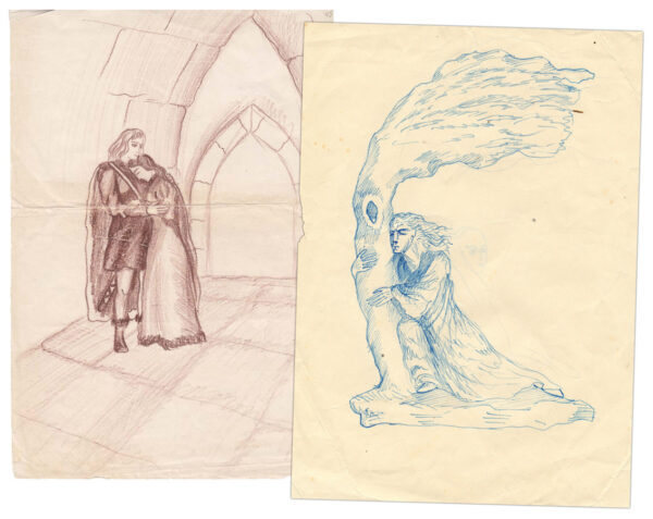 Рисунки В. Короткевича. 1950 –70-е гг.