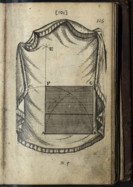 «Прыёмы цыркуля і лінейкі», 1709 г.