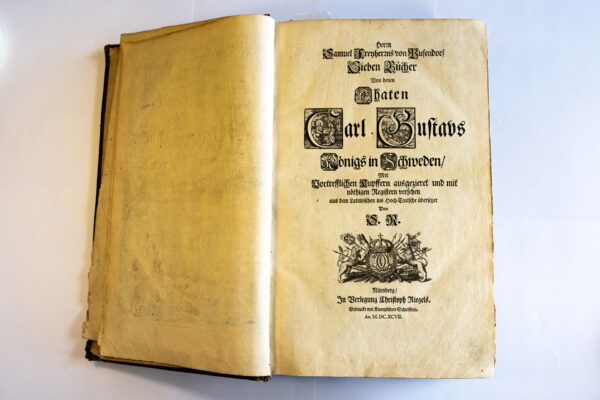 Издание на немецком языке Самуэля фон Пуфендорфа (1632 – 1694)