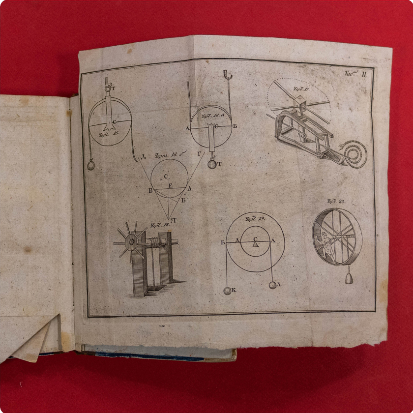 «Руководство к механике, изданное для народных училищ Российской империи по высочайшему повелению царствующей императрицы Екатерины II»