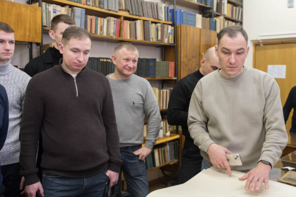 Экскурсия для слушателей факультета повышения квалификации Академии МВД