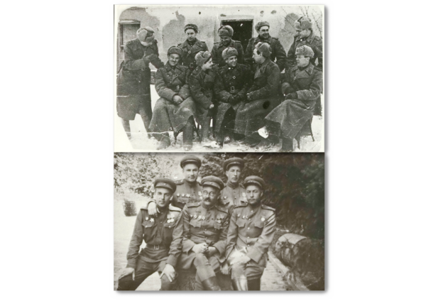 В группе с боевыми товарищами [1944–1945 гг.]